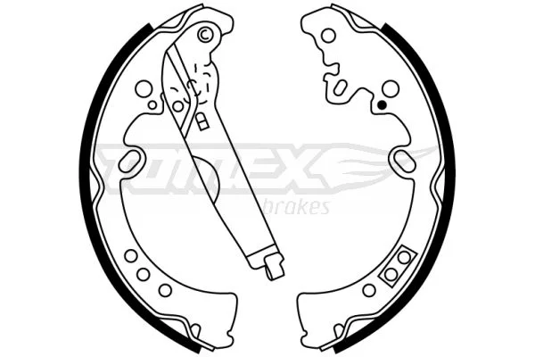 Stabdžių trinkelių komplektas TOMEX Brakes TX 22-76