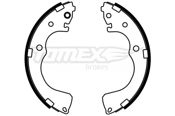 Stabdžių trinkelių komplektas TOMEX Brakes TX 22-99