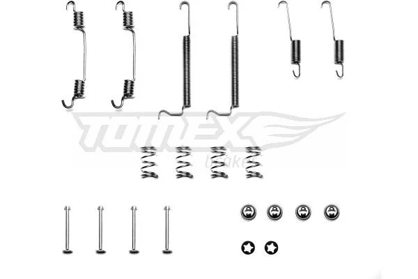 Sada príslušenstva, brzdové čeľuste TOMEX Brakes TX 40-04