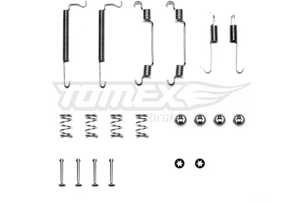 Sada príslušenstva, brzdové čeľuste TOMEX Brakes TX 40-05
