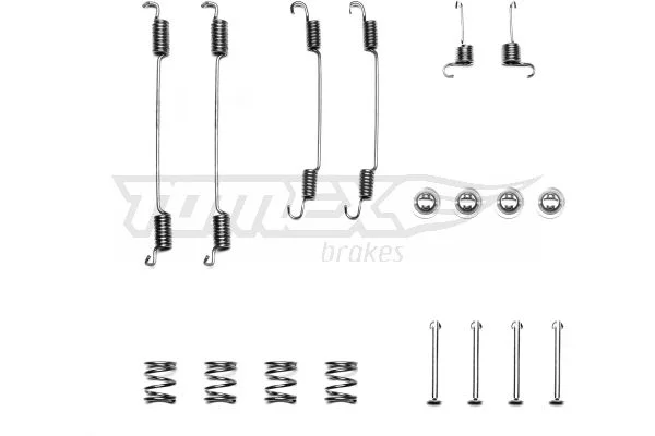 Sada príslušenstva, brzdové čeľuste TOMEX Brakes TX 40-13