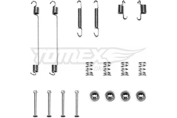 Accessory Kit, brake shoes TOMEX Brakes TX 40-23