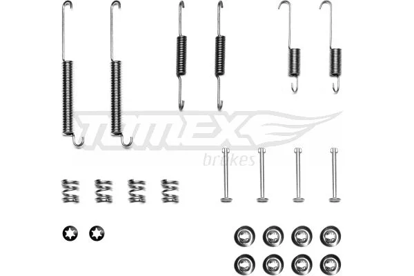 Sada príslušenstva, brzdové čeľuste TOMEX Brakes TX 40-26