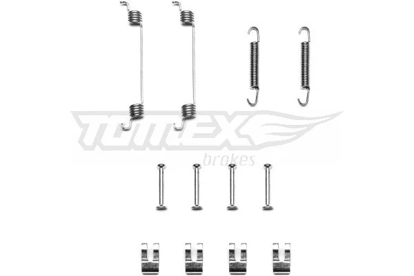 Sada príslušenstva, brzdové čeľuste TOMEX Brakes TX 40-58