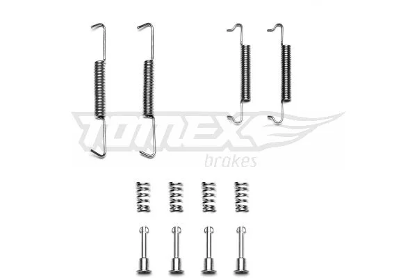 Sada príslušenstva, brzdové čeľuste TOMEX Brakes TX 41-60