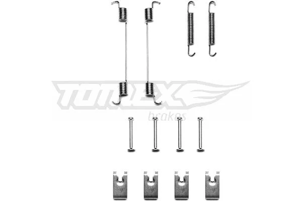 Sada príslušenstva, brzdové čeľuste TOMEX Brakes TX 41-70