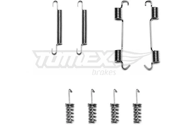 Sada príslušenstva, brzdové čeľuste TOMEX Brakes TX 42-00