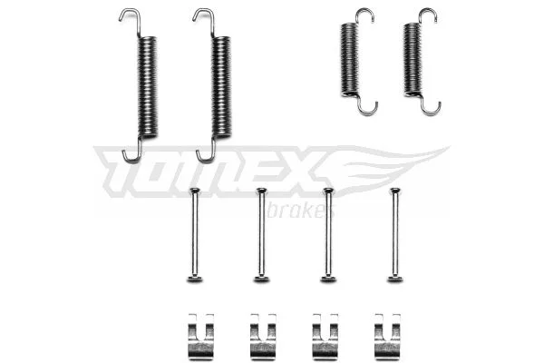 Sada príslušenstva, brzdové čeľuste TOMEX Brakes TX 42-01