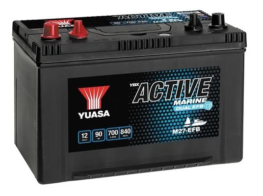 Štartovacia batéria YUASA M27-EFB