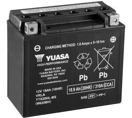Štartovacia batéria YUASA YTX20HL-BS