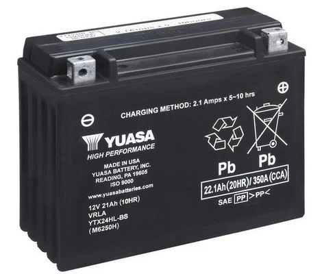 Štartovacia batéria YUASA YTX24HL-BS