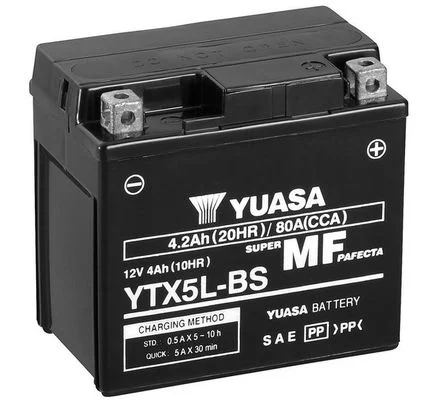 Štartovacia batéria YUASA YTX5L-BS