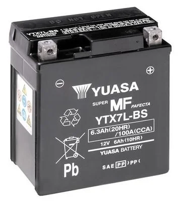 Štartovacia batéria YUASA YTX7L-BS