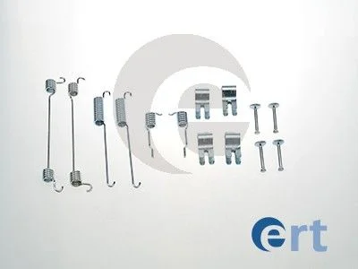 Priedų komplektas, stabdžių trinkelės ERT 310012