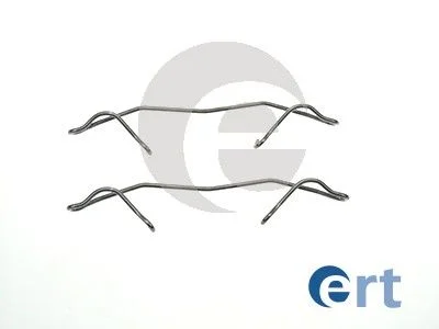 Priedų komplektas, diskinių stabdžių trinkelės ERT 420006