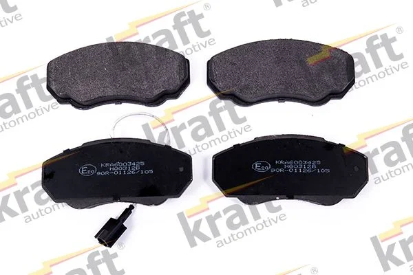 Brake Pad Set, disc brake KRAFT Automotive 6003425