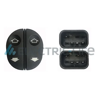 Spínač, ovládač okien Electric Life ZRFRB76003