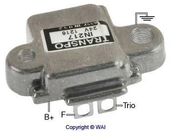 Reguliatorius, kintamosios srovės generatorius WAI IN217