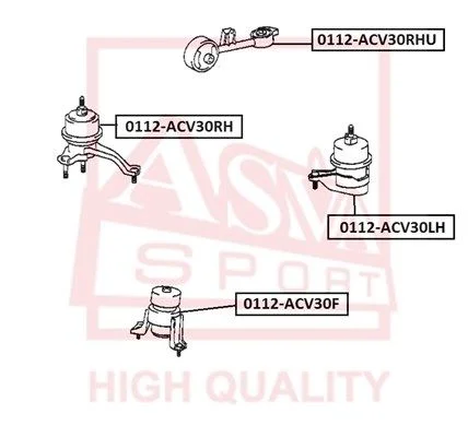Variklio montavimas ASVA 0112-ACV30F