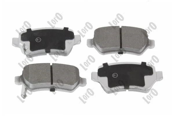 Brake Pad Set, disc brake ABAKUS 231-02-002