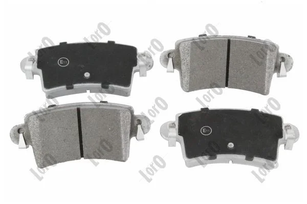 Brake Pad Set, disc brake ABAKUS 231-02-042
