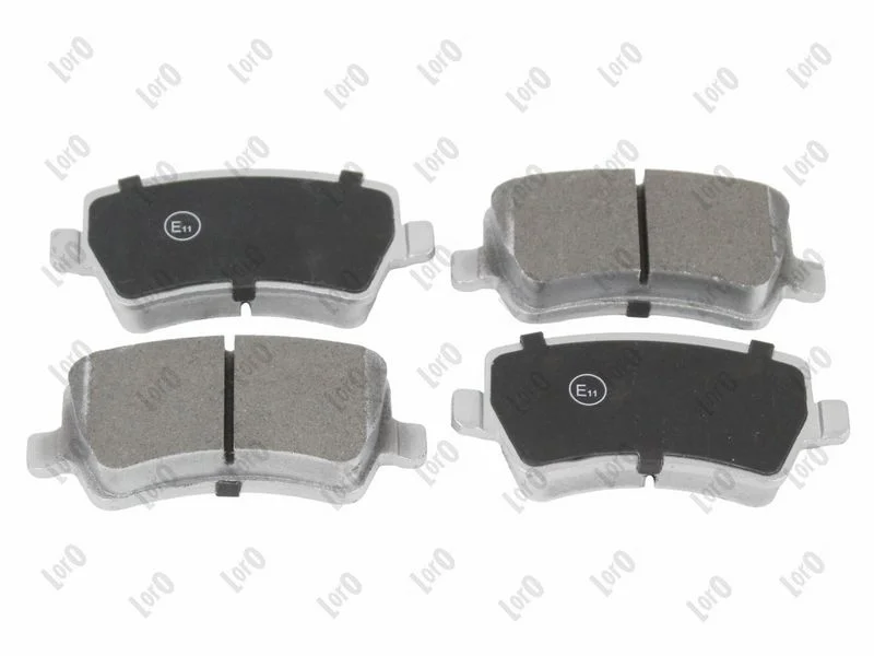 Brake Pad Set, disc brake ABAKUS 231-02-220