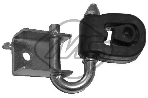 Gumový nárazník, tĺmič výfuku Metalcaucho 04272