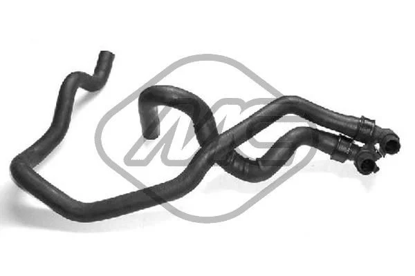 Hose, heat exchanger (heating) Metalcaucho 08303