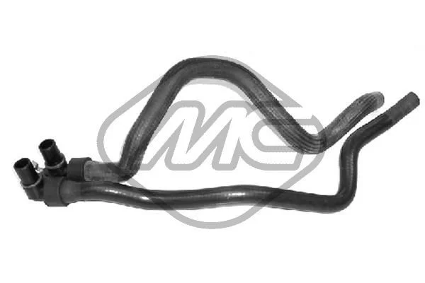 Hose, heat exchanger (heating) Metalcaucho 08623