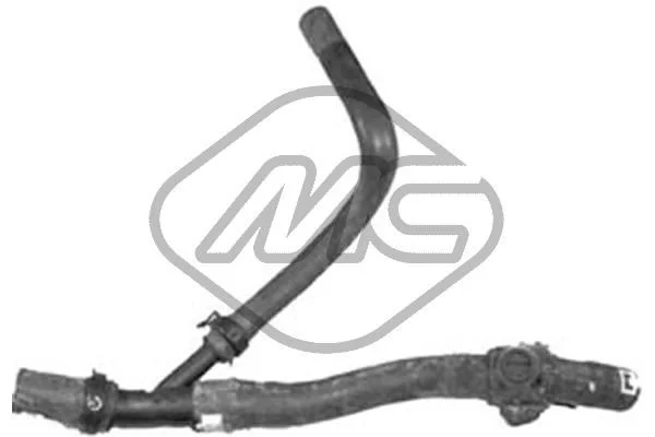 Hadica, výmenník tepla (kúrenie) Metalcaucho 09171