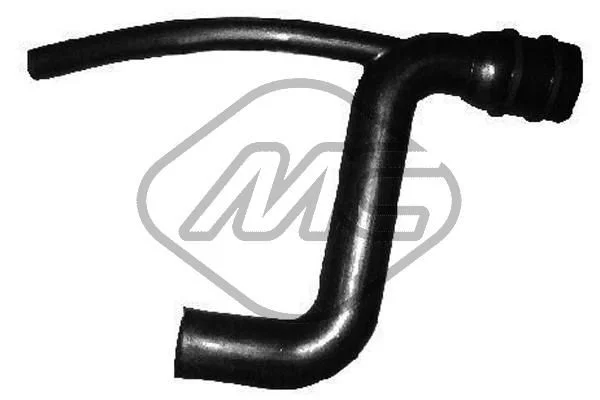 Potrubie, EGR ventil Metalcaucho 09370