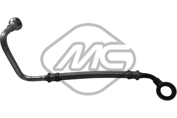 Oil Line, charger Metalcaucho 92168