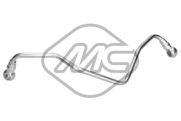 Oil Line, charger Metalcaucho 92172