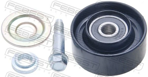 Tensioner Pulley, V-ribbed belt FEBEST 0187-KUN25