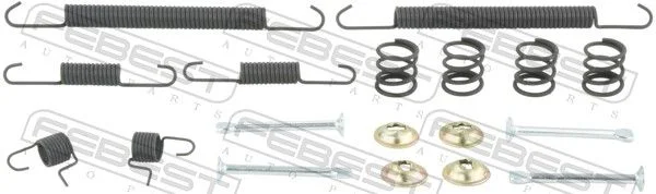 Sada príslušenstva, čeľuste parkovacej brzdy FEBEST 0204-B10RSR-KIT
