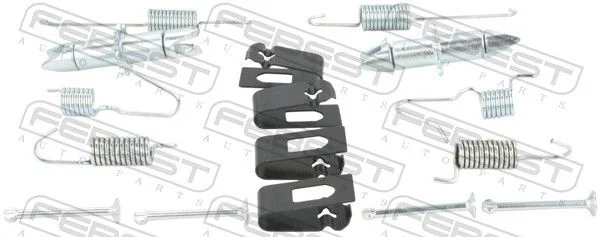 Accessory Kit, parking brake shoes FEBEST 0204-F15ER-KIT