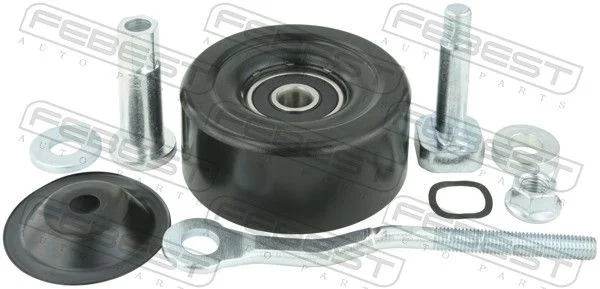 Tensioner Pulley, V-ribbed belt FEBEST 0287-D40B