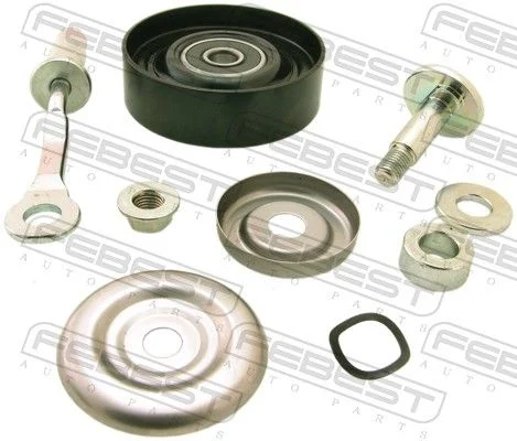 Tensioner Pulley, V-ribbed belt FEBEST 0287-J31
