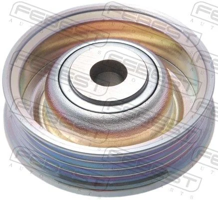 Tensioner Pulley, V-ribbed belt FEBEST 0487-DE3A