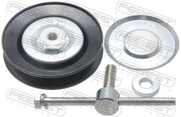 Tensioner Pulley, V-ribbed belt FEBEST 0487-KB7T