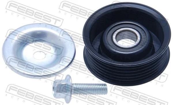 Tensioner Pulley, V-ribbed belt FEBEST 0587-DE