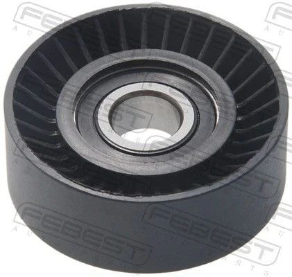 Tensioner Pulley, V-ribbed belt FEBEST 1987-E46