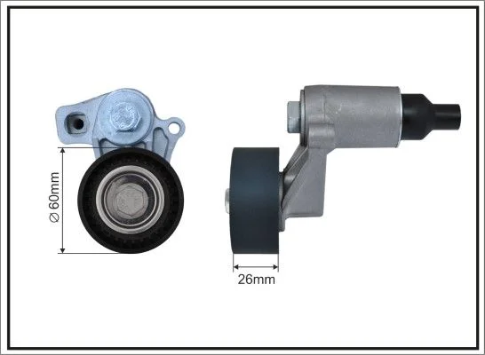Tensioner Lever, V-ribbed belt CAFFARO 100399SP