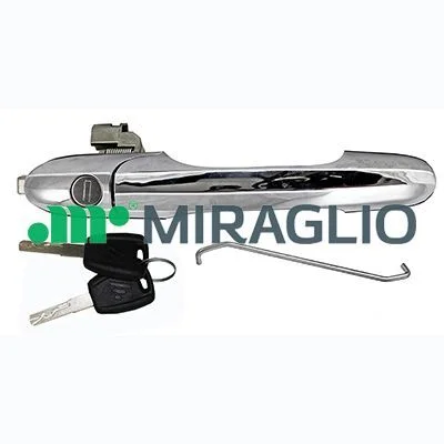 Išorinė durų rankena MIRAGLIO 80/604