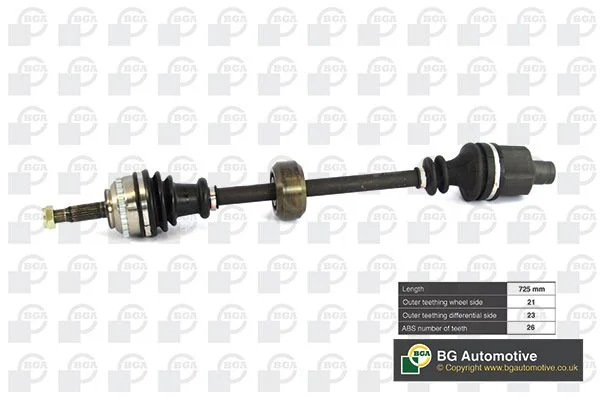 Drive Shaft BGA DS7301RA
