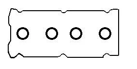 Gasket Set, cylinder head cover BGA RK6333