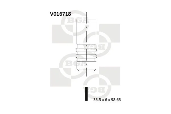 Įvado vožtuvas BGA V016718