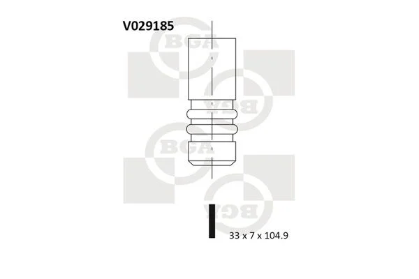 Nasávací ventil BGA V029185