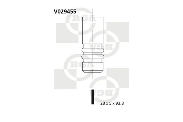 Įvado vožtuvas BGA V029455