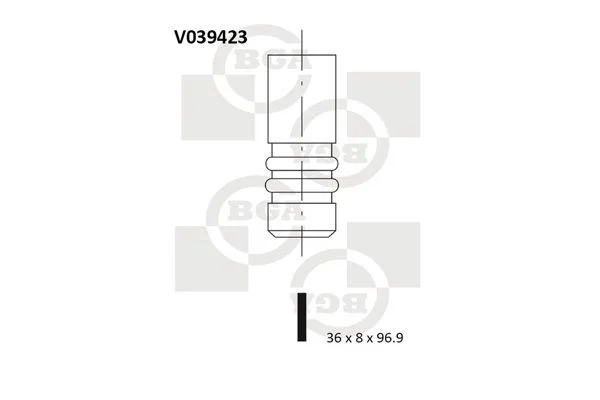 Įvado vožtuvas BGA V039423